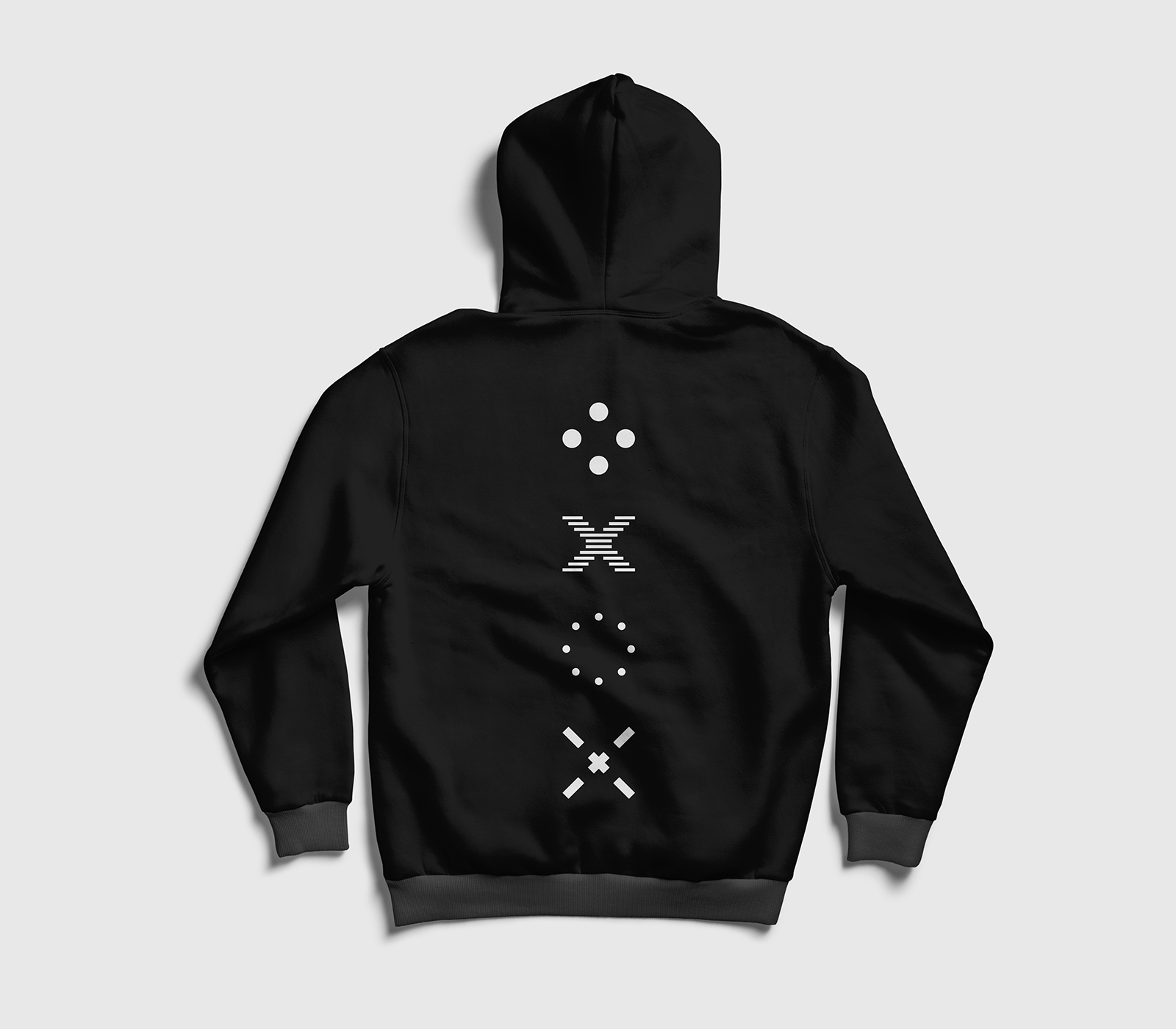 derSchwarzmaler Hoodie Back