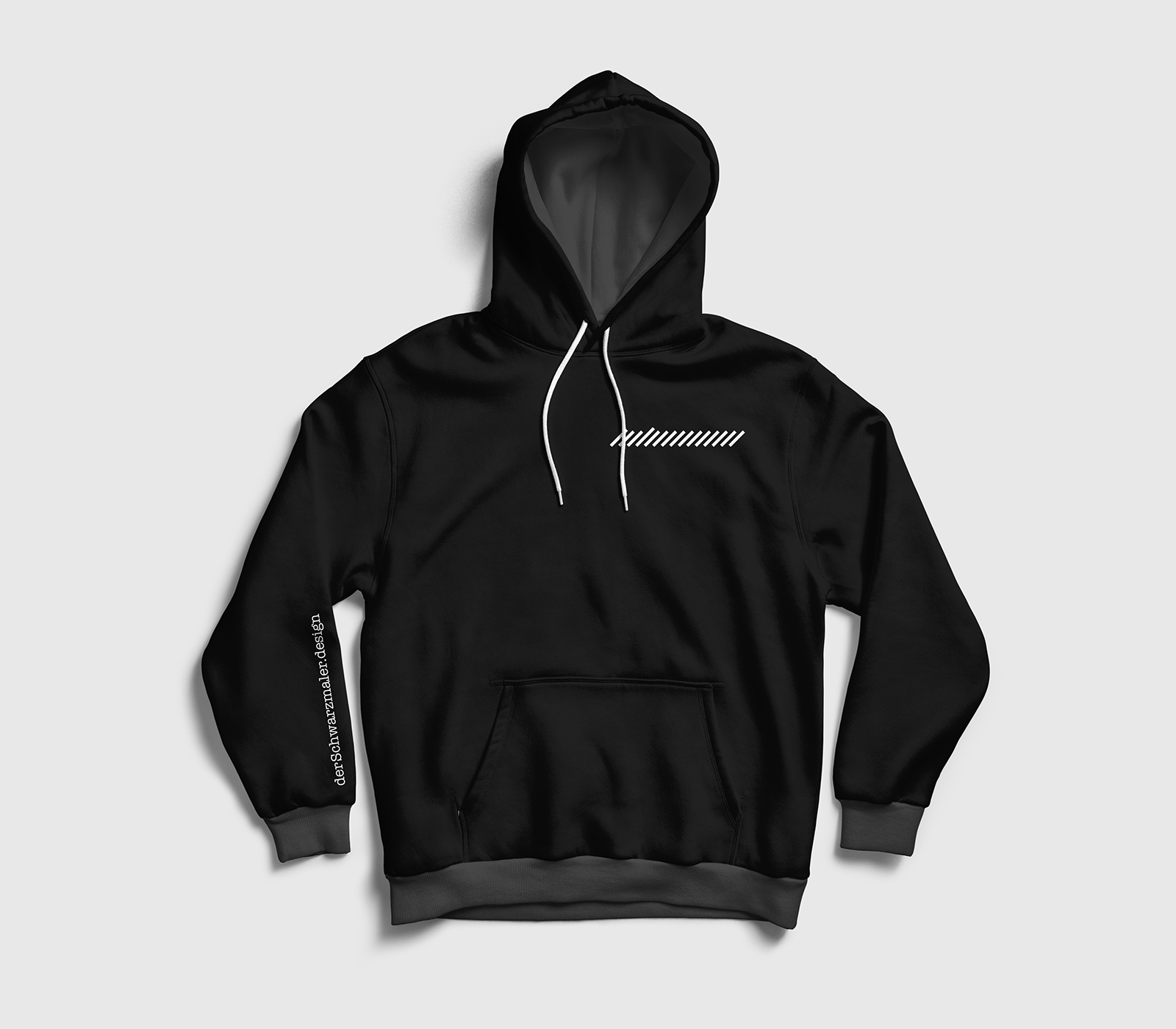 derSchwarzmaler Hoodie Front